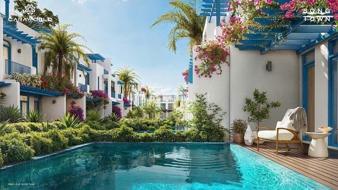 Nhà phố biển Bãi Dài Cam Ranh, nhận nhà vận hành ngay, chỉ từ 6,4 tỷ