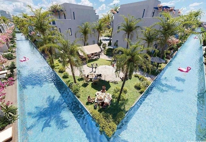 Nhà phố biển Bãi Dài Cam Ranh, nhận nhà vận hành ngay, chỉ từ 6,4 tỷ