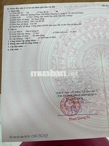 Bán nhà 3 tầng 3 tỷ chẵn Phạm Thế Hiển