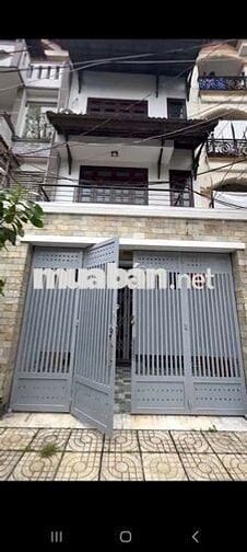 Cần cho thuê nhà P TTN .Q12 .DT 5x20 .1 trêt 3 lầu 5PN .4WS .  xe tải