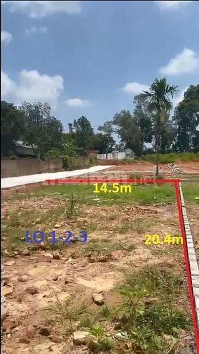 Đất 296m2 tại Hoàng Thanh, Hiệp Hòa, Bắc Giang