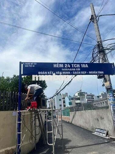 Bán Lô Đất Khu Phân Lô- Tân Chánh Hiệp 18- P. Trung Mỹ Tây