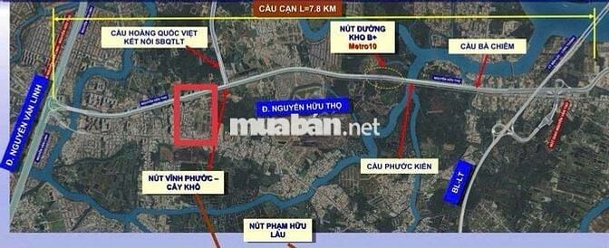 BÁN ĐẤT BIỆT THỰ THÁI SƠN 1 BỘ QUỐC PHÒNG MẶT TIỀN NGUYỄN HỮU THỌ
