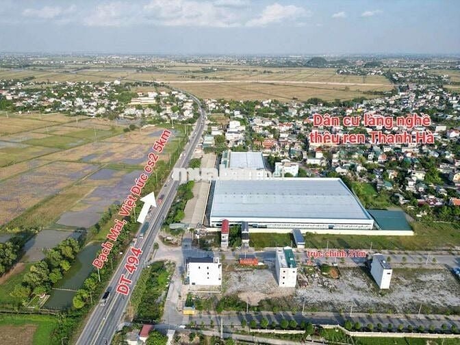 Lô góc trục chính Kđt Thanh Hà kinh doanh tốt