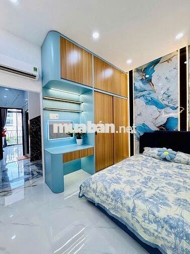 3 TẦNG 4 phòng ngủ - 5 Tỉ - DTSD 120M2 hẻm xe hơi - Phạm Văn Chiêu