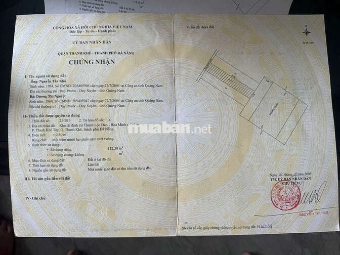Chính Chủ Chào Bán Nhà C4 MT Lý Thái Tông 15m