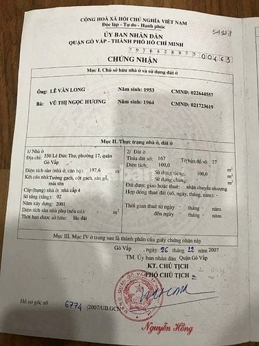 Bán nhà mặt tiền rộng (4,1x30) 576 Lê Đức Thọ p17 Gò Vấp (cc Gia Phát)