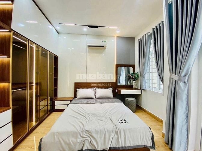 GIẢM GIÁ CĂN NHÀ DT 4M X 16,6M ĐƯỜNG HẺM Ô TÔ XE TẢI, GẦN EMART 2