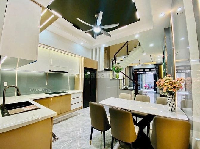 GIẢM GIÁ CĂN NHÀ DT 4M X 16,6M ĐƯỜNG HẺM Ô TÔ XE TẢI, GẦN EMART 2