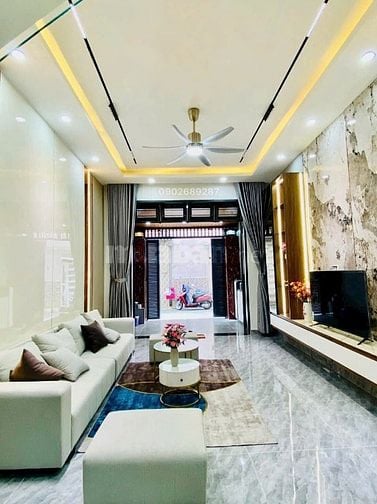 GIẢM GIÁ CĂN NHÀ DT 4M X 16,6M ĐƯỜNG HẺM Ô TÔ XE TẢI, GẦN EMART 2