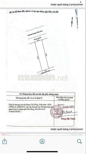 🏩 Bán đất biển mt Hoàng Thiều Hoa, gần bãi tắm, 92.5m2, 3.x tỷ
