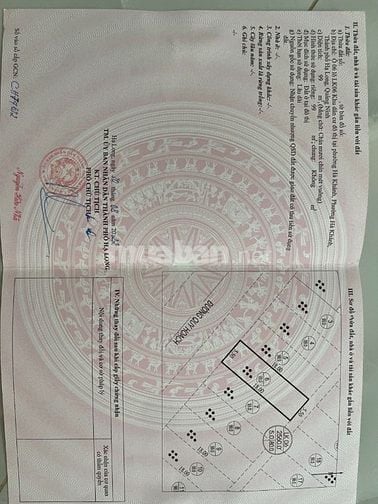 Chính chủ cần bán gấp mảnh đất khu đô thị Ruby City Hạ Long