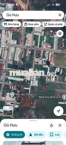 Bán đất 165m2 (5x33) Gò Hưu Mỹ Hạnh Nam Đức Hoà Long An
