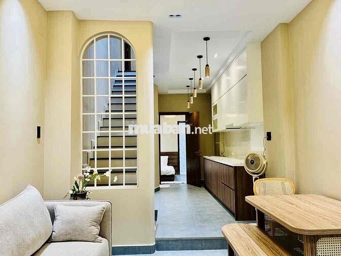 Bùi Đình Tuý hẻm xe hơi 3tầng 3PN - 3WC DTSD 130m2 sổ nở hậu 7,45tỷ TL