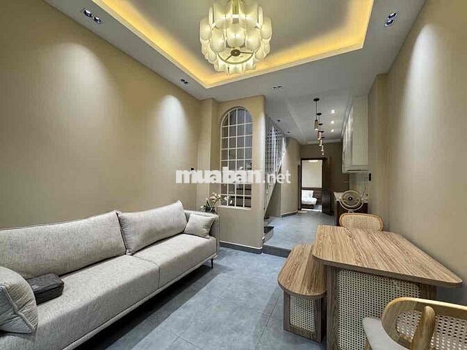 Bùi Đình Tuý hẻm xe hơi 3tầng 3PN - 3WC DTSD 130m2 sổ nở hậu 7,45tỷ TL