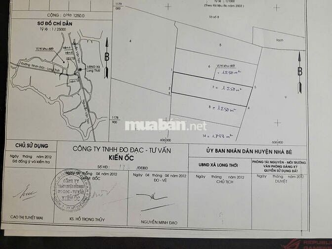 Chính Chủ Bán Đất Nông Nghiệp Tại Xã Long Thới, Nhà Bè, Tp Hồ Chí Minh