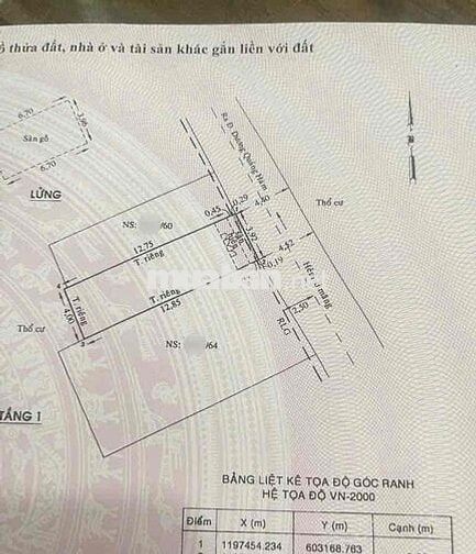 BÁN ĐẤT HẺM XE HƠI 7 CHỖ - KẾ BÊN ĐH VĂN LANG