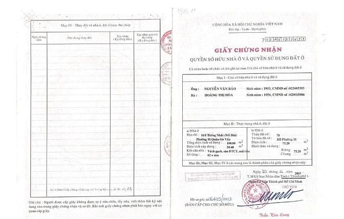 Nhà Bán Gấp 143/1 Thống Nhất f11 gò vấp hcm