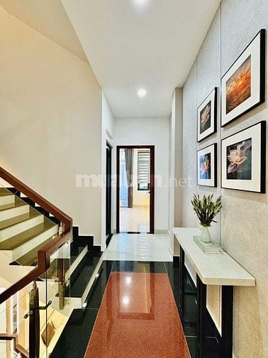 Nhà 3 Lầu tuyệt đẹp Cao cấp hẻm xe hơi 5m 1 trục Phạm Văn Chiêu, P9,