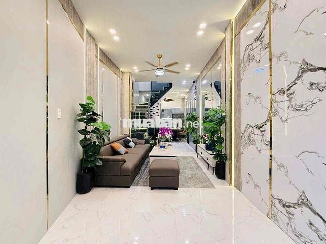 BÁN NHÀ MỚI - SÁT HẺM XE HƠI - KẾ BÊN ĐH CÔNG NGHIỆP
