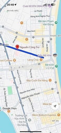 Chủ gửi bán lô vị trí víp Nguyễn Công Trứ, Phường An Hải, Tp Đà Nẵng