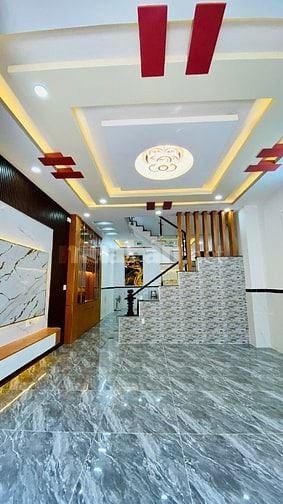 💥ANH CHÍN VỀ QUÊ BÁN NHÀ XÃ BÀ ĐIỂM ĐƯỜNG 10M THÔNG  5 x 16M 3 LẦU 