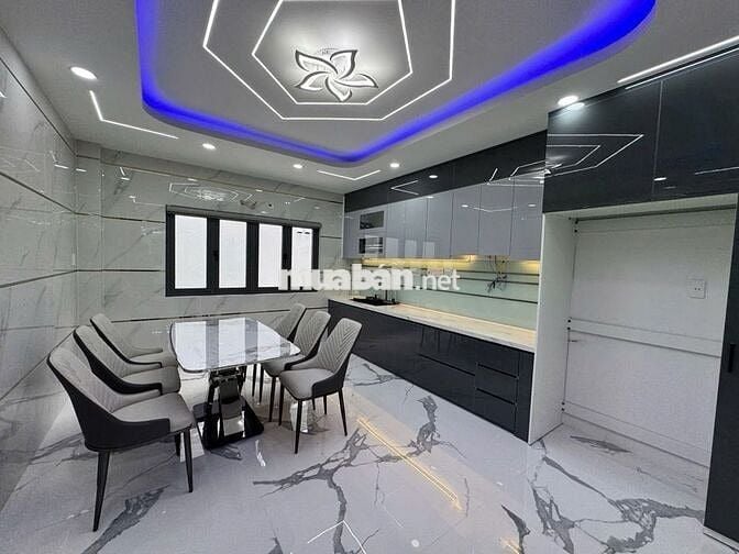 NHÀ 5 TẦNG, DT (4X17)M2, HẺM XE HƠI 6M, FULL NỘI THẤT, 7,99 TỶ CÒN TL