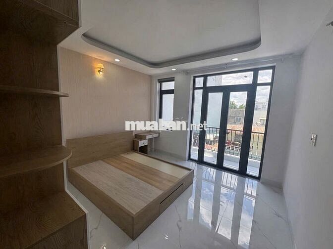 NHÀ 5 TẦNG, DT (4X17)M2, HẺM XE HƠI 6M, FULL NỘI THẤT, 7,99 TỶ CÒN TL