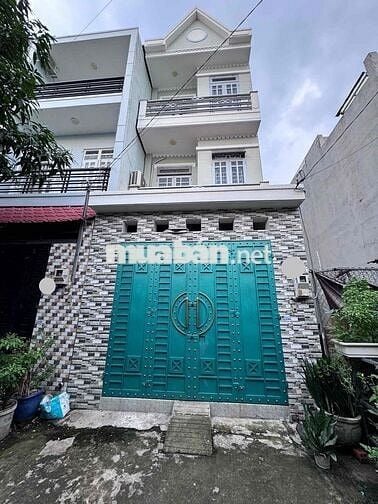 NHÀ ĐẸP 3 TẦNG 4x15 - HẺM XE TẢI - NGUYỄN VĂN QUÁ Q.12