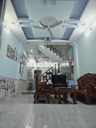 NHÀ ĐẸP 3 TẦNG 4x15 - HẺM XE TẢI - NGUYỄN VĂN QUÁ Q.12