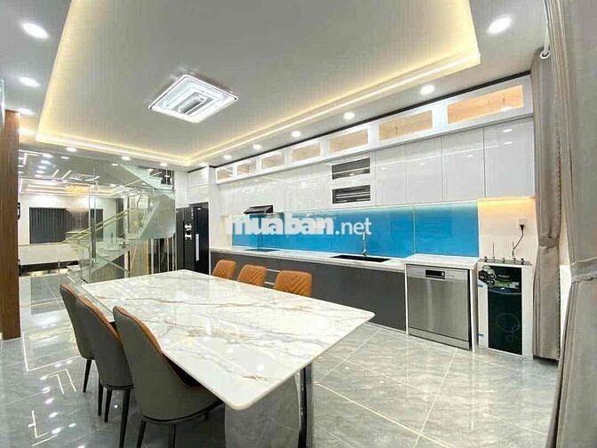 Nhà Phố Khu Đồng Bộ Thạnh Xuân (4,2x24m) 4PN 5WC Full Nội Thất 18tr