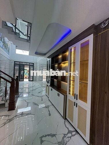 NHÀ 5 TẦNG, DT (4X17)M2, HẺM XE HƠI 6M, FULL NỘI THẤT, 7,99 TỶ CÒN TL