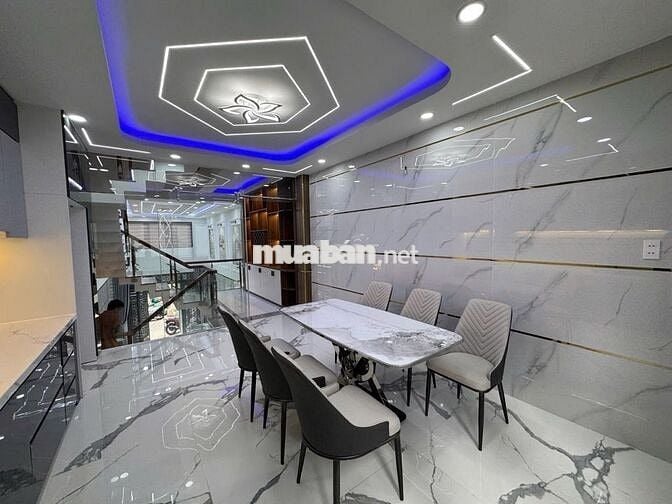 NHÀ 5 TẦNG, DT (4X17)M2, HẺM XE HƠI 6M, FULL NỘI THẤT, 7,99 TỶ CÒN TL