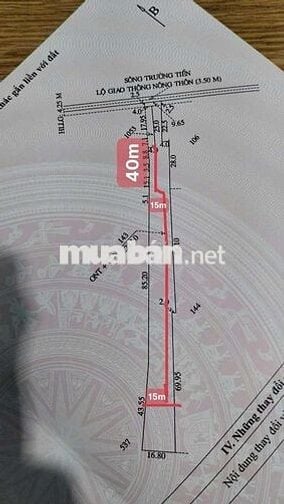 Đất và nền xây nhà cách chợ mỹ khánh 350m