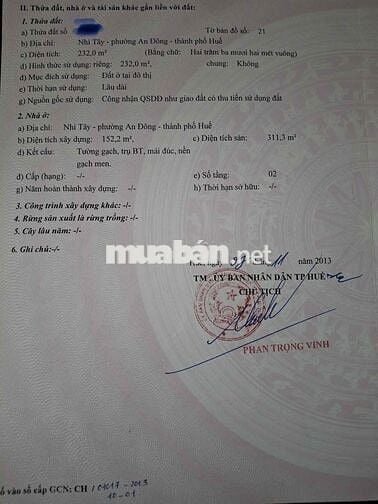 NHÀ 232m2 RẺ ĐƯỜNG Ô TÔ ĐẶNG VĂN NGỮ, AN ĐÔNG, HUẾ 🔓CHỈ 6,7 TỶ