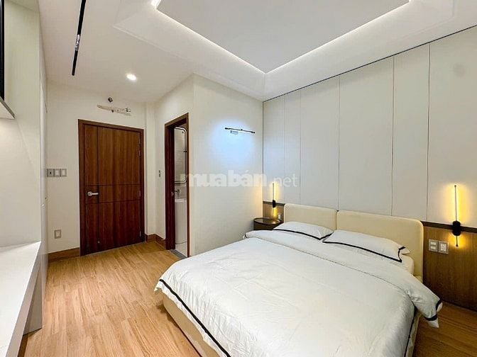 Nhà mới đẹp full nội thất hẻm 502 Huỳnh Tấn Phát, Q7, 4x15.5m, 5 tầng
