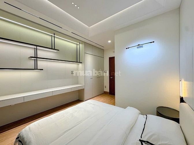 Nhà mới đẹp full nội thất hẻm 502 Huỳnh Tấn Phát, Q7, 4x15.5m, 5 tầng