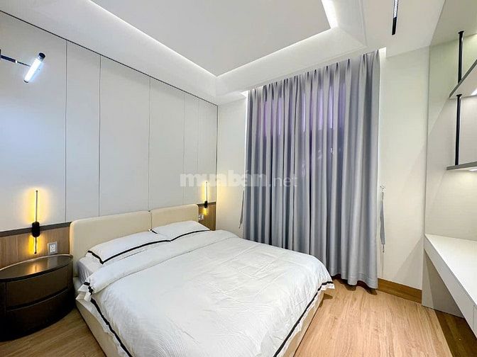 Nhà mới đẹp full nội thất hẻm 502 Huỳnh Tấn Phát, Q7, 4x15.5m, 5 tầng
