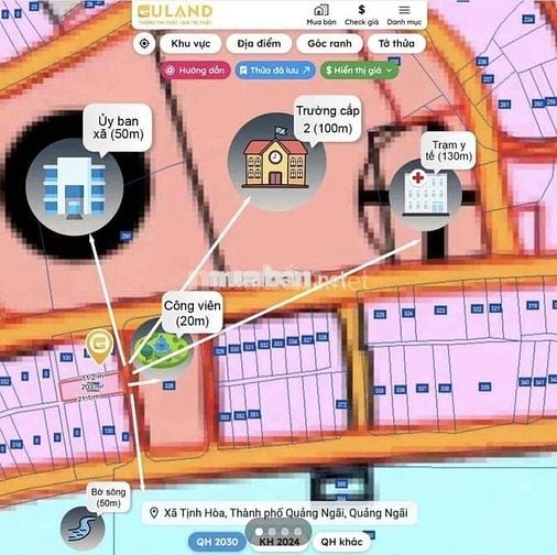 bán đất mặt tiền view sát quán nhậu sông xưa