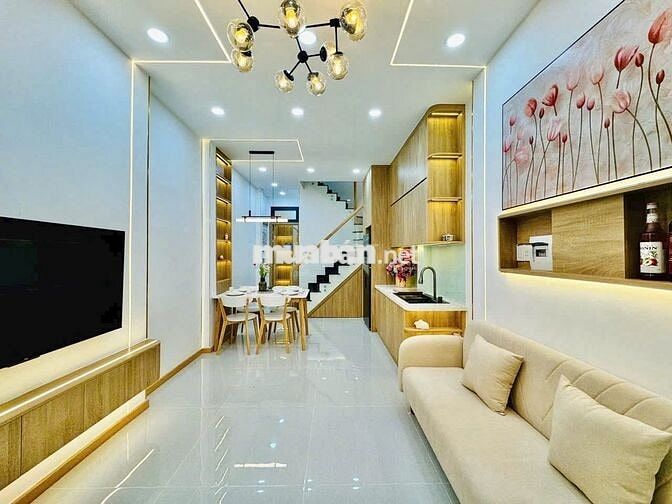 NHÀ MỚI ĐẸP 3 PN(CÓ PN TRỆT) NGAY NGUYỄN VĂN TRỖI PHÚ NHUẬN CHỈ 6 TY