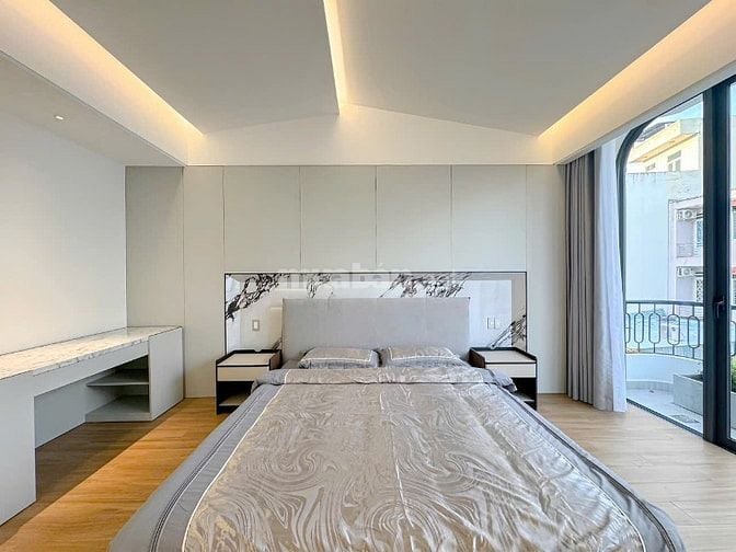 Nhà mới đẹp full nội thất hẻm 502 Huỳnh Tấn Phát, Q7, 4x15.5m, 5 tầng