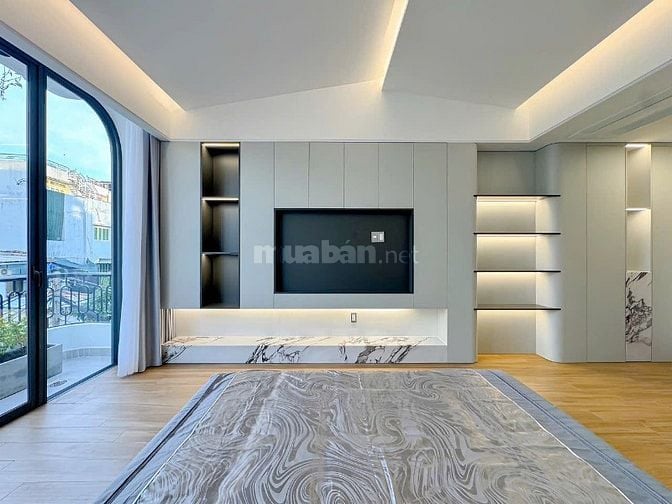 Nhà mới đẹp full nội thất hẻm 502 Huỳnh Tấn Phát, Q7, 4x15.5m, 5 tầng