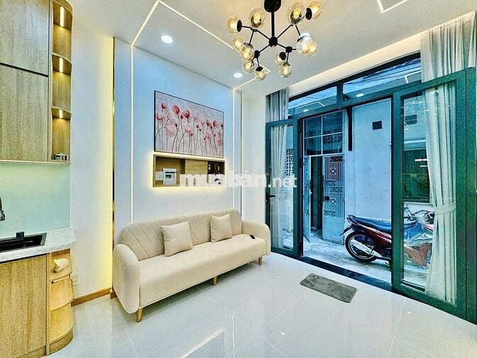 NHÀ MỚI ĐẸP 3 PN(CÓ PN TRỆT) NGAY NGUYỄN VĂN TRỖI PHÚ NHUẬN CHỈ 6 TY