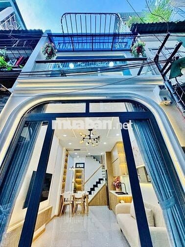 NHÀ MỚI ĐẸP 3 PN(CÓ PN TRỆT) NGAY NGUYỄN VĂN TRỖI PHÚ NHUẬN CHỈ 6 TY
