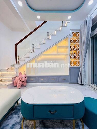 1,980 Tỷ TL nhà 1 lầu 2 PN 4 x 8 mặt tiền hẻm 2829/ Huỳnh Tấn Phát