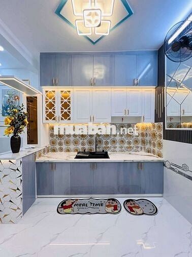 1,980 Tỷ TL nhà 1 lầu 2 PN 4 x 8 mặt tiền hẻm 2829/ Huỳnh Tấn Phát