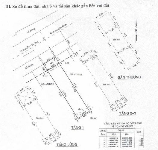 Bán nhà mặt tiền rẻ đẹp 4 lầu (4x19) 203 Nguyễn Văn Công p3 Gò Vấp 