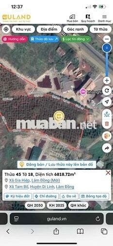 Cần bán đất xã tam bố đồ oto tận nơi,lô 2 cách quốc lộ 20 chỉ 30m thôi