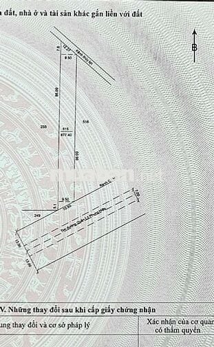 Cần bán gấp đất mặt tiền cầu ông tơ quản lộ phụng hiệp