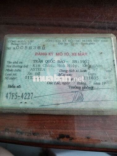 Cần bán chiếc extra giấy tờ đầy đủ
